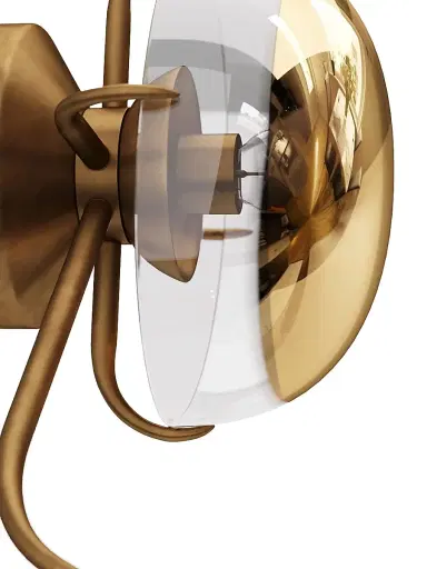 Arteriors Corona Ombré Glass Single-Light Sconce | Thumbnail 3 Arteriors Corona Ombré Glass Single-Light Sconce | Thumbnail 3