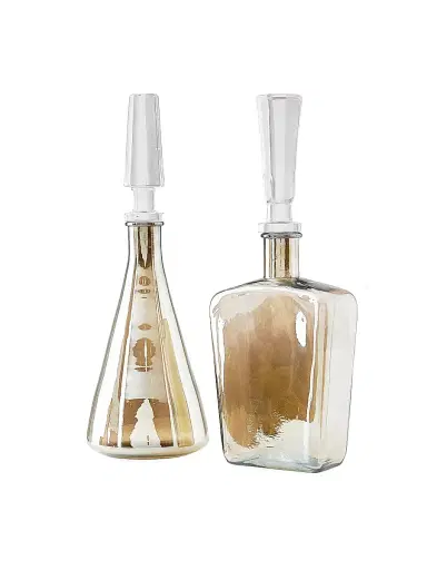 Arteriors Talbany 2-Piece Glass Decanters | Thumbnail 3 Arteriors Talbany 2-Piece Glass Decanters | Thumbnail 3