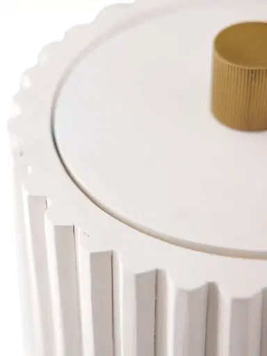 Arteriors Whittaker Tall Container - Gold | Thumbnail 3 Arteriors Whittaker Tall Container - Gold | Thumbnail 3