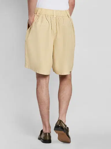 Marni Men's Pleated Cotton Shorts | Thumbnail 3 Marni Men's Pleated Cotton Shorts | Thumbnail 3