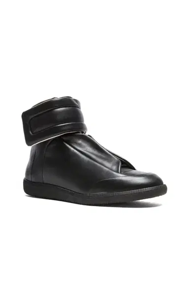 Maison Margiela Future Leather High Tops | Thumbnail 1 Maison Margiela Future Leather High Tops | Thumbnail 1