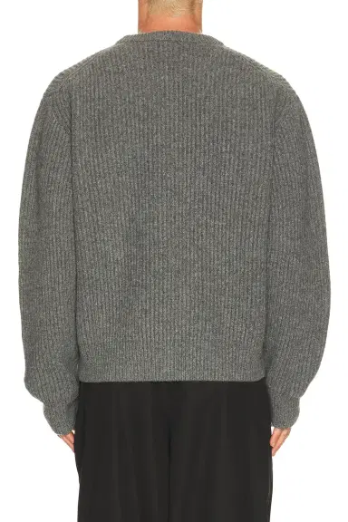 Jil Sander Fisherman's Rib Sweater | Thumbnail 2 Jil Sander Fisherman's Rib Sweater | Thumbnail 2