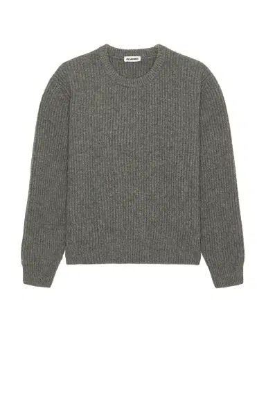 Jil Sander Fisherman's Rib Sweater | Thumbnail 4 Jil Sander Fisherman's Rib Sweater | Thumbnail 4