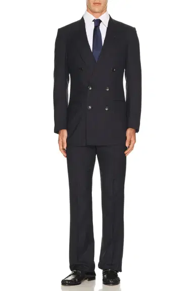 Tom Ford Clear Cut Herringbone Stripe Suit | Thumbnail 1 Tom Ford Clear Cut Herringbone Stripe Suit | Thumbnail 1