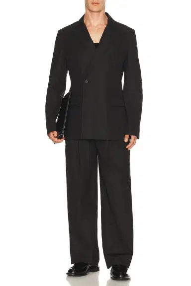 Givenchy Shirt Cuff Couture Seam Jacket Double Breasted | Thumbnail 3 Givenchy Shirt Cuff Couture Seam Jacket Double Breasted | Thumbnail 3
