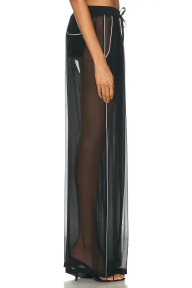 Dolce & Gabbana Sheer Wide Leg Pant | Thumbnail 3 Dolce & Gabbana Sheer Wide Leg Pant | Thumbnail 3