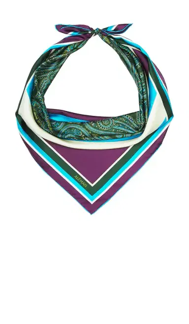 ALÉMAIS Joni Silk Scarf | Thumbnail 2 ALÉMAIS Joni Silk Scarf | Thumbnail 2