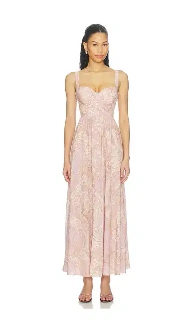 L'Agence Rosette Maxi Dress | Thumbnail 1 L'Agence Rosette Maxi Dress | Thumbnail 1