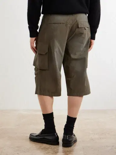 424 Straight-Leg Cotton-Poplin Cargo Shorts - Men | Thumbnail 4 424 Straight-Leg Cotton-Poplin Cargo Shorts - Men | Thumbnail 4