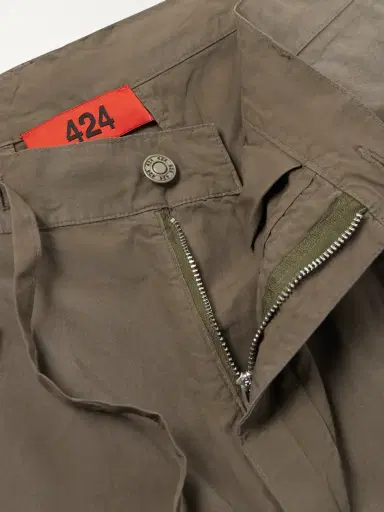 424 Straight-Leg Cotton-Poplin Cargo Shorts - Men | Thumbnail 6 424 Straight-Leg Cotton-Poplin Cargo Shorts - Men | Thumbnail 6