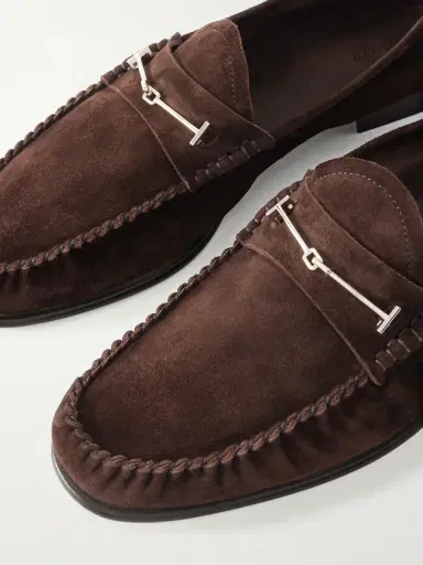 Tom Ford Ripley Embellished Suede Loafers - Men | Thumbnail 5 Tom Ford Ripley Embellished Suede Loafers - Men | Thumbnail 5