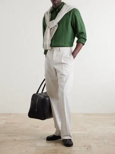 Zegna Oasi Linen Shirt - Men | Thumbnail 2 Zegna Oasi Linen Shirt - Men | Thumbnail 2
