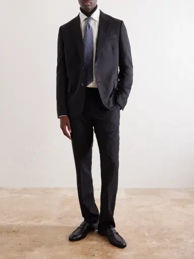 Paul Smith Straight-Leg Pleated Wool Suit Trousers - Men | Thumbnail 2 Paul Smith Straight-Leg Pleated Wool Suit Trousers - Men | Thumbnail 2