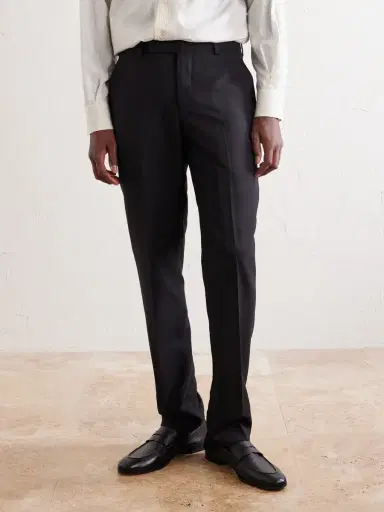 Paul Smith Straight-Leg Pleated Wool Suit Trousers - Men | Thumbnail 3 Paul Smith Straight-Leg Pleated Wool Suit Trousers - Men | Thumbnail 3