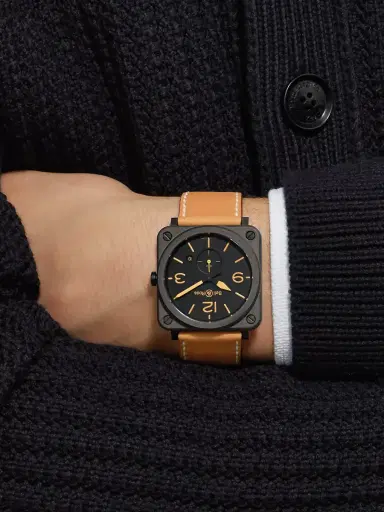 Bell & Ross BR S Heritage Ceramic Watch, Ref. BRS‐HERI‐CEM - Men | Thumbnail 2 Bell & Ross BR S Heritage Ceramic Watch, Ref. BRS‐HERI‐CEM - Men | Thumbnail 2