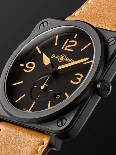 Bell & Ross BR S Heritage Ceramic Watch, Ref. BRS‐HERI‐CEM - Men | Thumbnail 4 Bell & Ross BR S Heritage Ceramic Watch, Ref. BRS‐HERI‐CEM - Men | Thumbnail 4