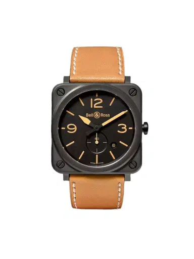 Bell & Ross BR S Heritage Ceramic Watch, Ref. BRS‐HERI‐CEM - Men | Thumbnail 1 Bell & Ross BR S Heritage Ceramic Watch, Ref. BRS‐HERI‐CEM - Men | Thumbnail 1