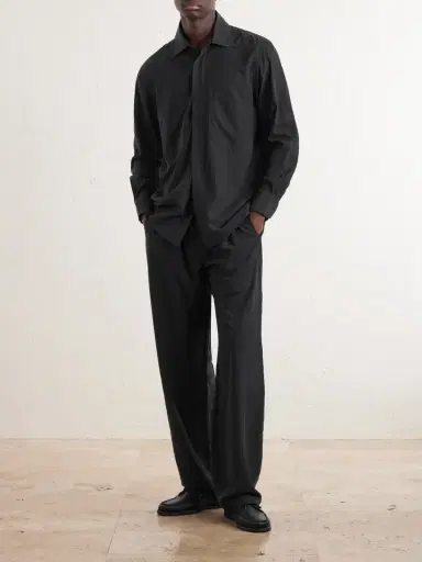 Saman Amel Silk Overshirt - Men | Thumbnail 2 Saman Amel Silk Overshirt - Men | Thumbnail 2