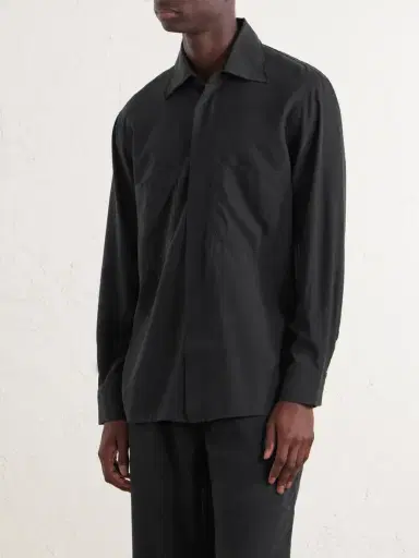 Saman Amel Silk Overshirt - Men | Thumbnail 3 Saman Amel Silk Overshirt - Men | Thumbnail 3