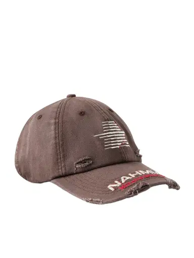 Nahmias Miracle Distressed Logo-Embroidered Cotton-Twill Cap - Men | Thumbnail 1 Nahmias Miracle Distressed Logo-Embroidered Cotton-Twill Cap - Men | Thumbnail 1