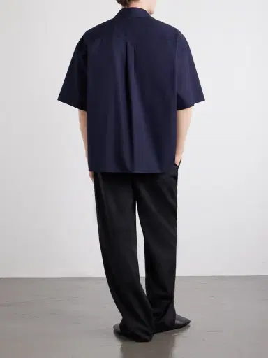 Loewe Anagram-Embroidered Cotton-Twill Shirt - Men | Thumbnail 4 Loewe Anagram-Embroidered Cotton-Twill Shirt - Men | Thumbnail 4