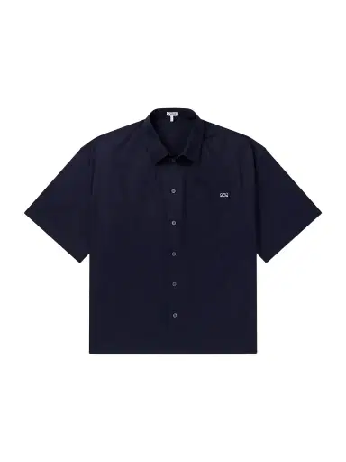 Loewe Anagram-Embroidered Cotton-Twill Shirt - Men | Thumbnail 1 Loewe Anagram-Embroidered Cotton-Twill Shirt - Men | Thumbnail 1