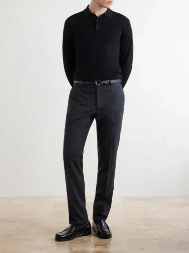 Slowear Straight-Leg Wool Suit Trousers - Men | Thumbnail 2 Slowear Straight-Leg Wool Suit Trousers - Men | Thumbnail 2