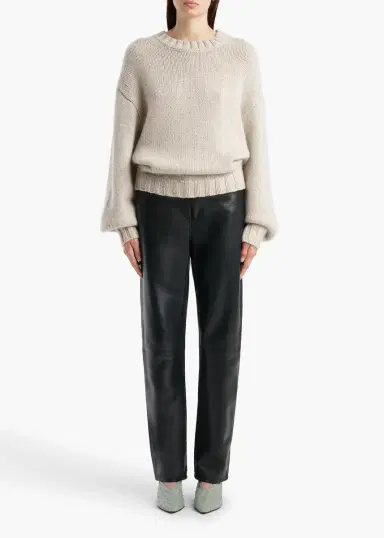 Khaite Gemma Sweater In Dove | Thumbnail 2 Khaite Gemma Sweater In Dove | Thumbnail 2