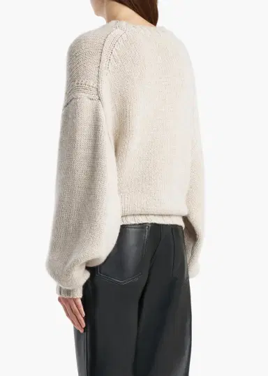 Khaite Gemma Sweater In Dove | Thumbnail 4 Khaite Gemma Sweater In Dove | Thumbnail 4