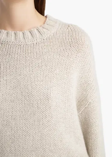 Khaite Gemma Sweater In Dove | Thumbnail 5 Khaite Gemma Sweater In Dove | Thumbnail 5