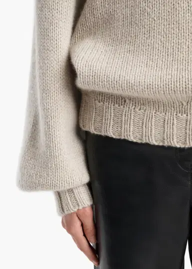 Khaite Gemma Sweater In Dove | Thumbnail 6 Khaite Gemma Sweater In Dove | Thumbnail 6