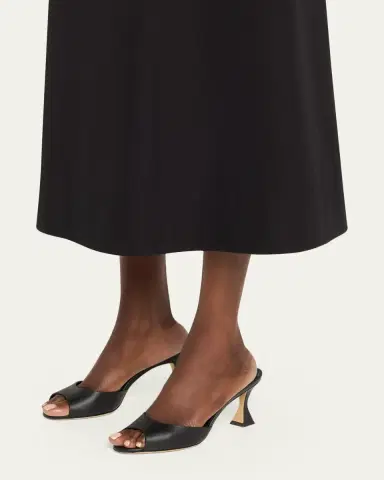 Manolo Blahnik Jadarona Leather Mule Sandals | Thumbnail 2 Manolo Blahnik Jadarona Leather Mule Sandals | Thumbnail 2