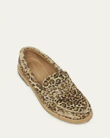 Golden Goose Jerry Leopard Penny Loafers | Thumbnail 5 Golden Goose Jerry Leopard Penny Loafers | Thumbnail 5