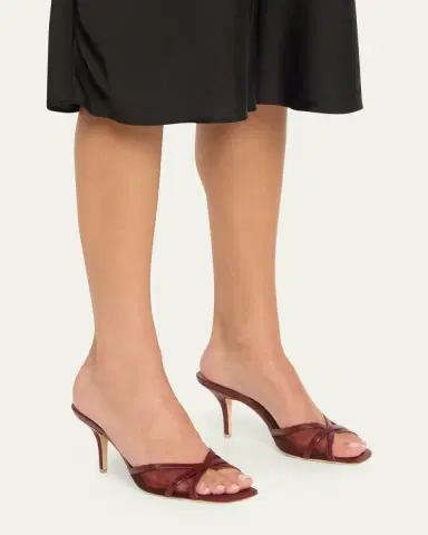 Malone Souliers Perla Mesh Leather Sandals | Thumbnail 2 Malone Souliers Perla Mesh Leather Sandals | Thumbnail 2