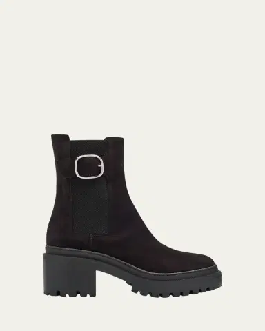 Giuseppe Zanotti Platform Suede Chelsea Boots | Thumbnail 6 Giuseppe Zanotti Platform Suede Chelsea Boots | Thumbnail 6
