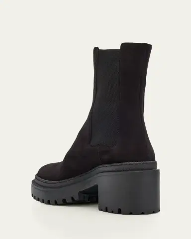 Giuseppe Zanotti Platform Suede Chelsea Boots | Thumbnail 4 Giuseppe Zanotti Platform Suede Chelsea Boots | Thumbnail 4