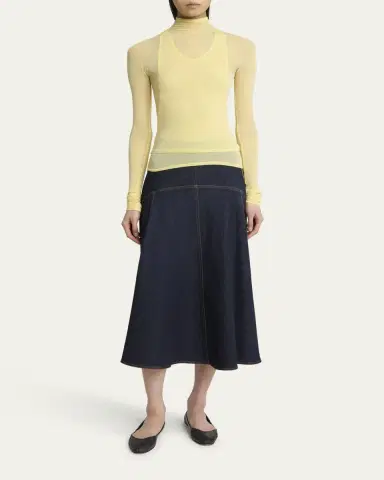 Jacquemus Les Ballerines Mixed Leather Flats | Thumbnail 3 Jacquemus Les Ballerines Mixed Leather Flats | Thumbnail 3