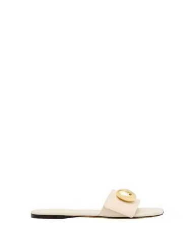 Loewe Pebble Leather Slide Sandals | Thumbnail 1 Loewe Pebble Leather Slide Sandals | Thumbnail 1