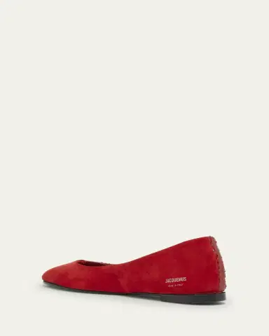 Jacquemus Les Ballerines Mixed Leather Flats | Thumbnail 2 Jacquemus Les Ballerines Mixed Leather Flats | Thumbnail 2