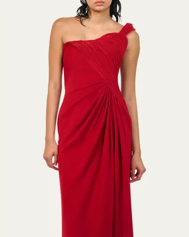 Gaurav Gupta Erytheia Sculpted One-Shoulder Column Gown | Thumbnail 5 Gaurav Gupta Erytheia Sculpted One-Shoulder Column Gown | Thumbnail 5