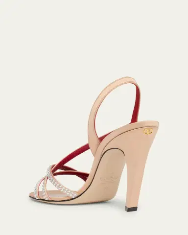 Valentino Garavani Dans Le Foyer Embellished Slingback Sandals | Thumbnail 2 Valentino Garavani Dans Le Foyer Embellished Slingback Sandals | Thumbnail 2