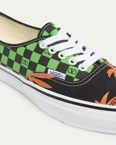 Valentino Garavani x Vans Authentic Checkerboard Tropical Sneakers | Thumbnail 5 Valentino Garavani x Vans Authentic Checkerboard Tropical Sneakers | Thumbnail 5