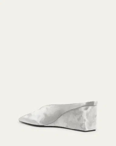 Alaïa Cube Velvet Wedge Mules | Thumbnail 2 Alaïa Cube Velvet Wedge Mules | Thumbnail 2