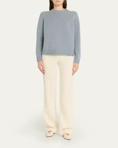 Loro Piana Neo Parksville Cashmere Crewneck Sweater | Thumbnail 2 Loro Piana Neo Parksville Cashmere Crewneck Sweater | Thumbnail 2