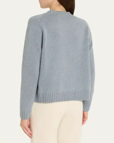 Loro Piana Neo Parksville Cashmere Crewneck Sweater | Thumbnail 3 Loro Piana Neo Parksville Cashmere Crewneck Sweater | Thumbnail 3