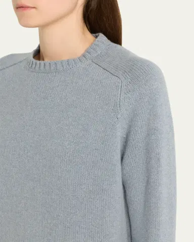 Loro Piana Neo Parksville Cashmere Crewneck Sweater | Thumbnail 5 Loro Piana Neo Parksville Cashmere Crewneck Sweater | Thumbnail 5