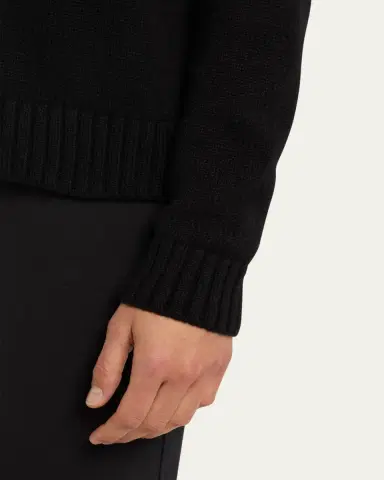 Loro Piana Neo Parksville Cashmere Crewneck Sweater | Thumbnail 9 Loro Piana Neo Parksville Cashmere Crewneck Sweater | Thumbnail 9