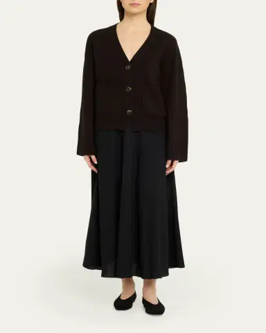 Lisa Yang Danni Cashmere V-Neck Cardigan | Thumbnail 2 Lisa Yang Danni Cashmere V-Neck Cardigan | Thumbnail 2