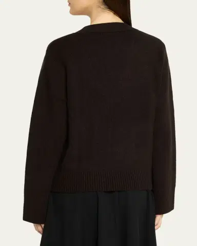 Lisa Yang Danni Cashmere V-Neck Cardigan | Thumbnail 3 Lisa Yang Danni Cashmere V-Neck Cardigan | Thumbnail 3