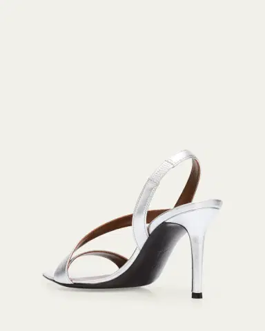 Giuseppe Zanotti 90mm Leather Pointed-Toe Sandals | Thumbnail 2 Giuseppe Zanotti 90mm Leather Pointed-Toe Sandals | Thumbnail 2